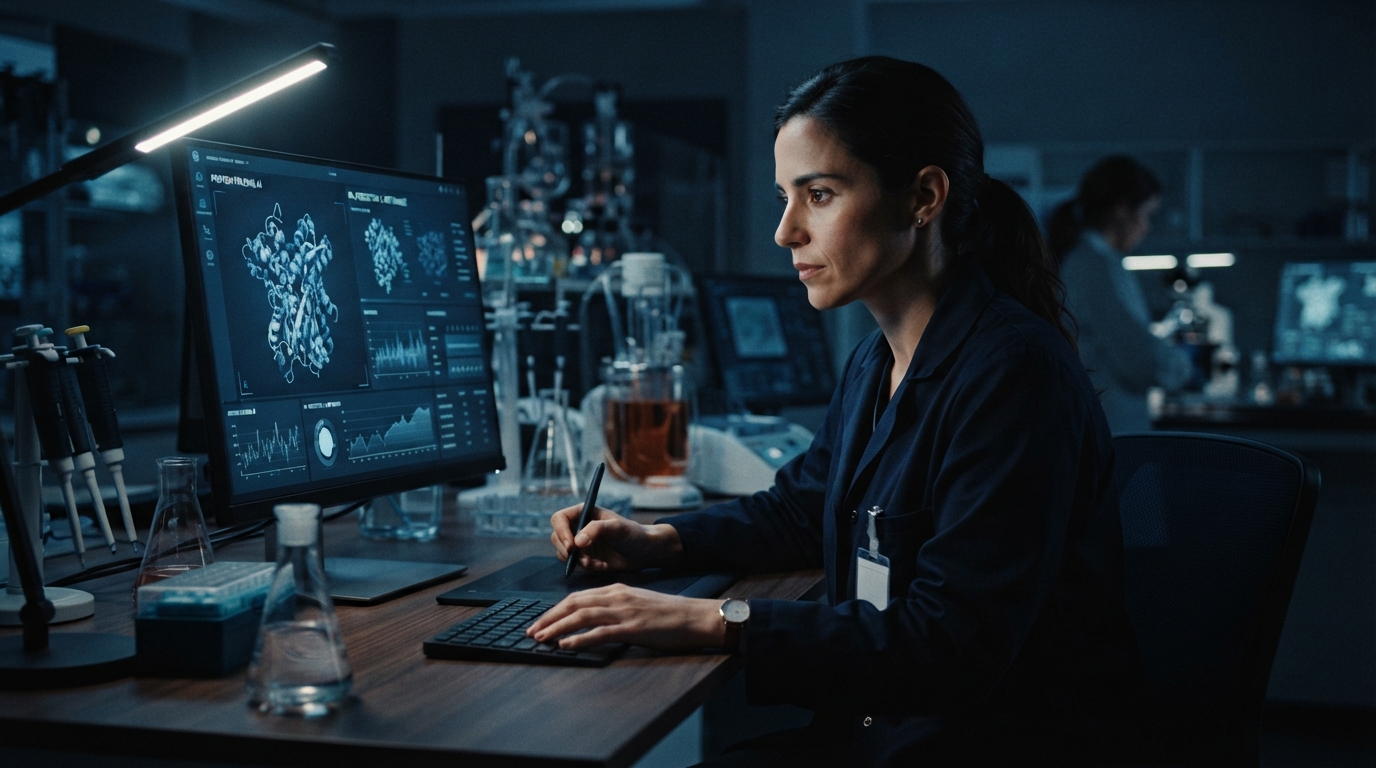 Editorial illustration for A Strategic Guide to AI in Protein Engineering
