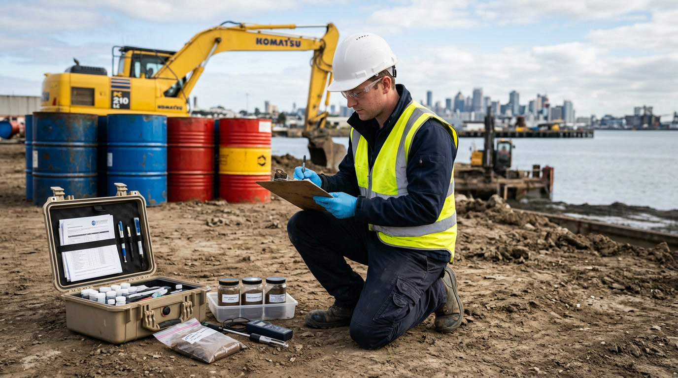 Contaminated Soil on a Development Site? A Practical Guide to Classification, Reuse and Disposal
