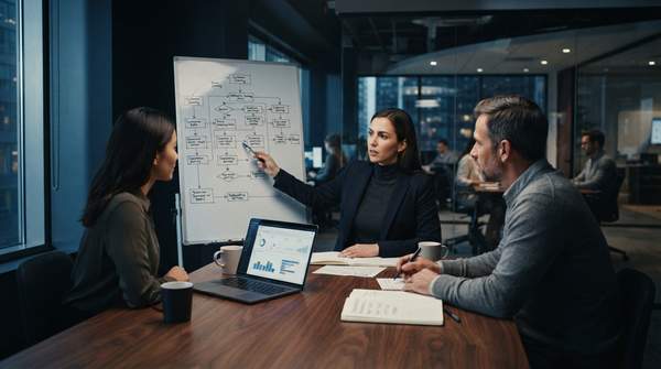 Editorial illustration for High-Touch, Low-Touch, or Hybrid: Choosing the Right B2B SaaS Onboarding Model