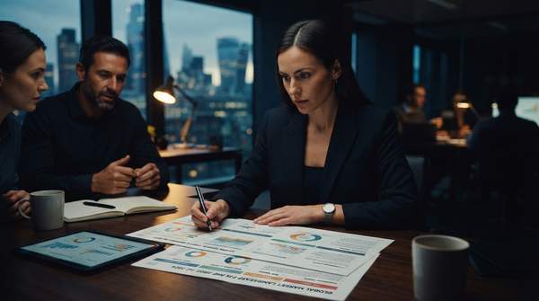 Editorial illustration for How to Read a Market Research Report to Validate Product-Market Fit